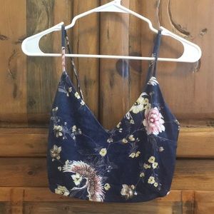 Super Cute Velvet Crop Top